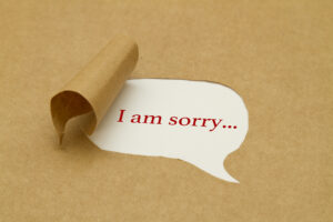 sorry apology